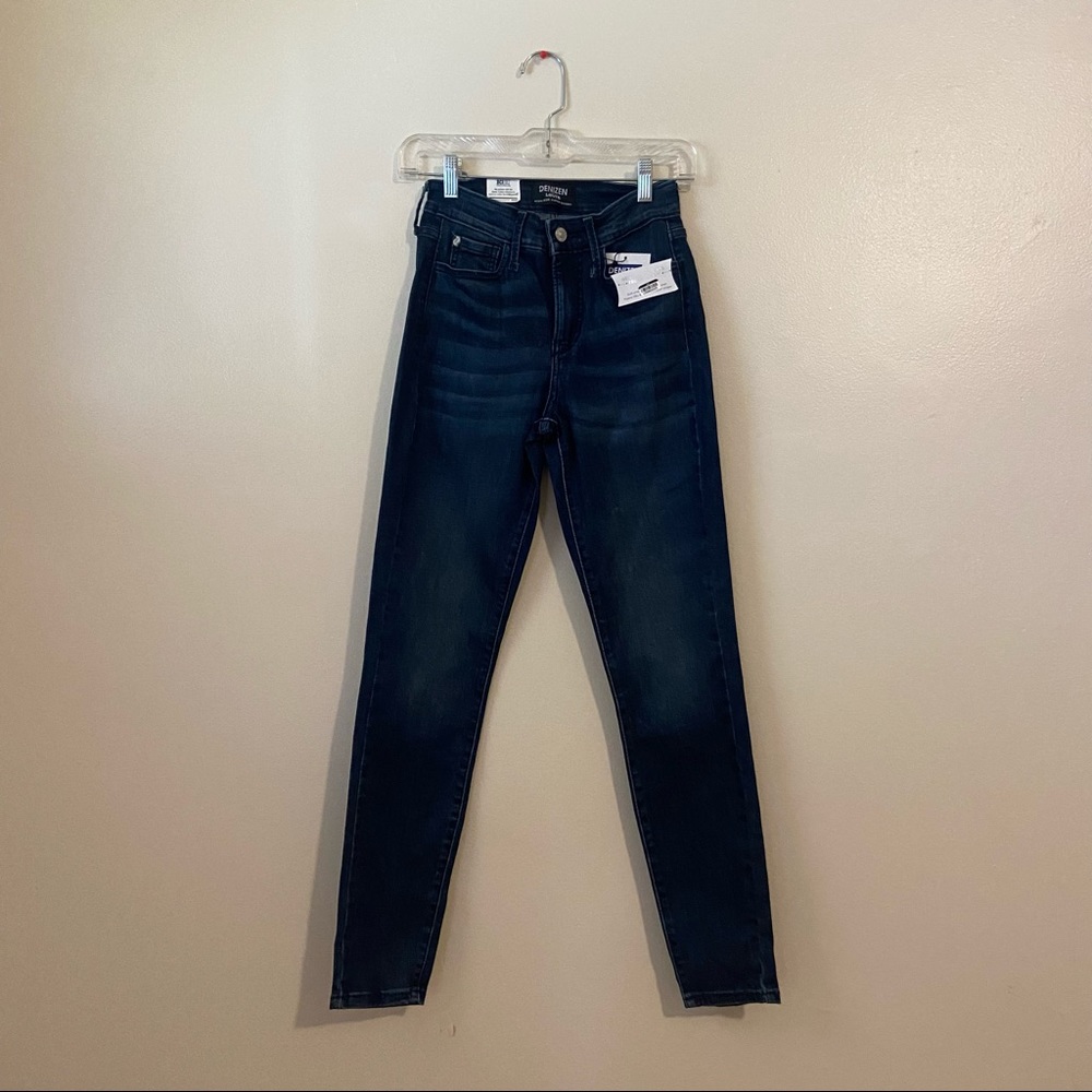 Denizen High Rise Super Skinny Jeans by Levi’s.